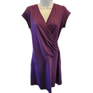 Athleta Purple Midi Dress